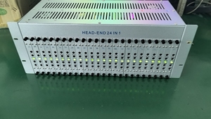 用于模拟项目47 ~ 860MHz 4U机架24合1射频固定通道调制器catv调制器RCA AV输入，用于MATV或SMATV系统 - Product Image 4