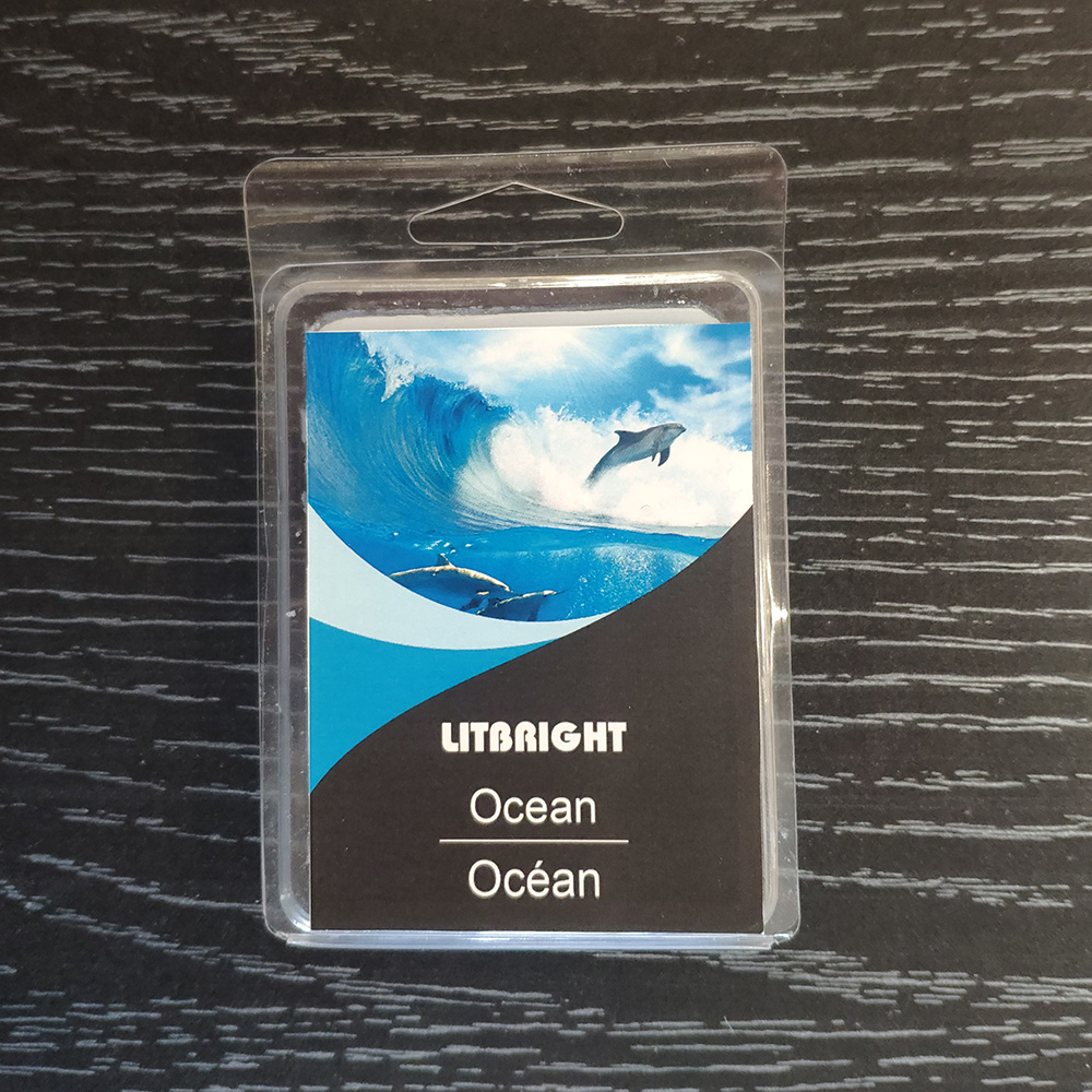 La cire de l'océan fond