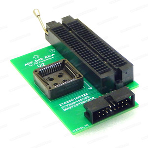 Adaptador de ADP_D42_EX-A con enchufe ZIF negro, para PLCC44 DIP42 27Cxxx 27Vxxx EEPROM, solo uso en programador T48(TL866-3G) - Product Image 5