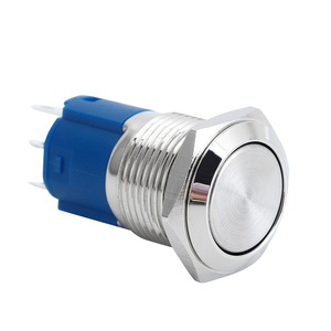 <span class=keywords><strong>16mm</strong></span> alçak gerilim Mini mikro arkadan aydınlatmalı Led mandal açık kapalı Push Button kilitleme anahtarı yuvarlak 3Pin NC - Product Image 6
