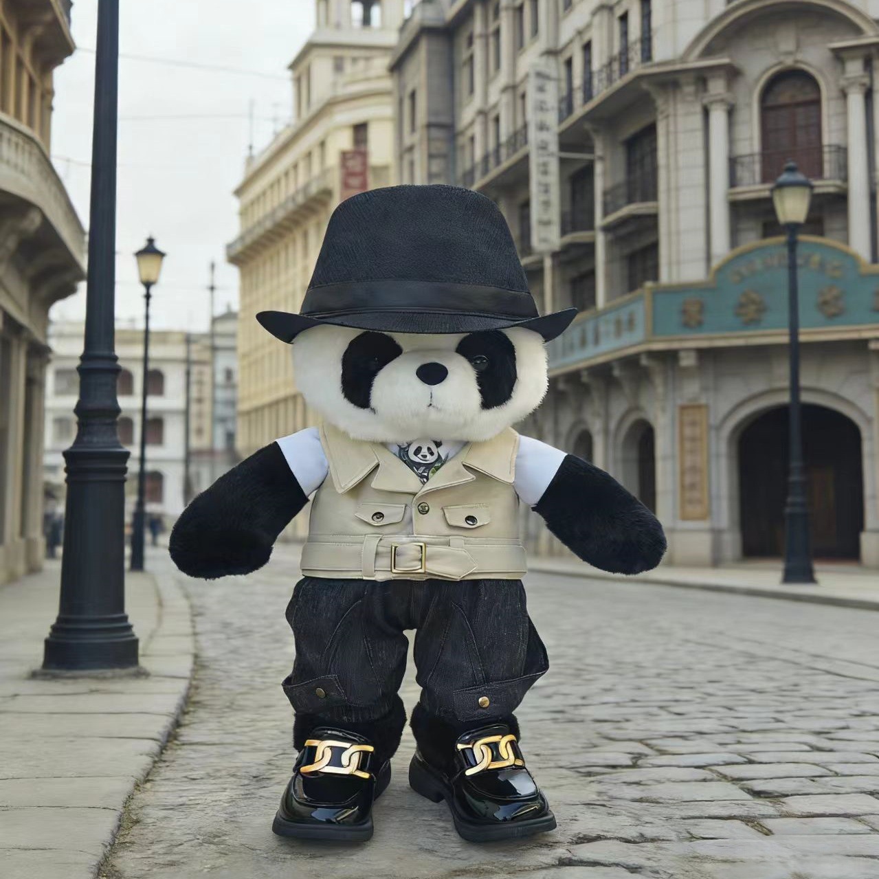 Shanghai beach panda