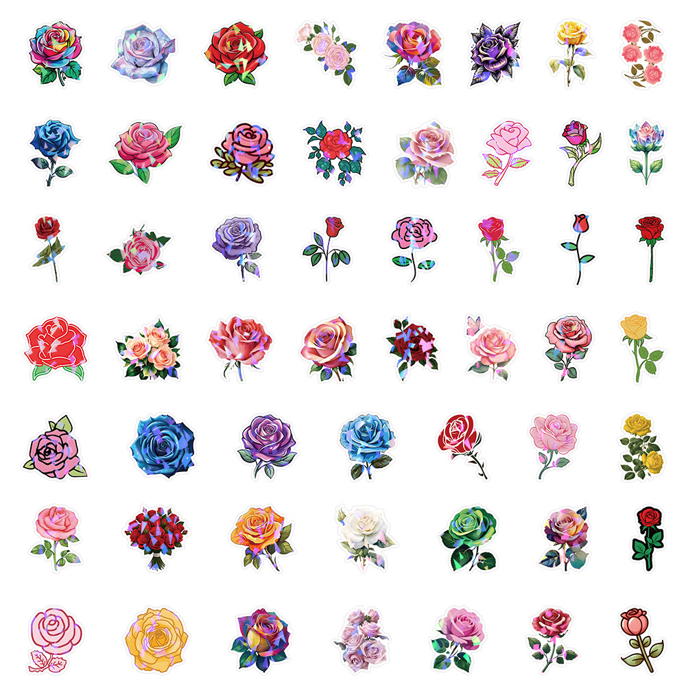 Rose -50pcs (film laser)