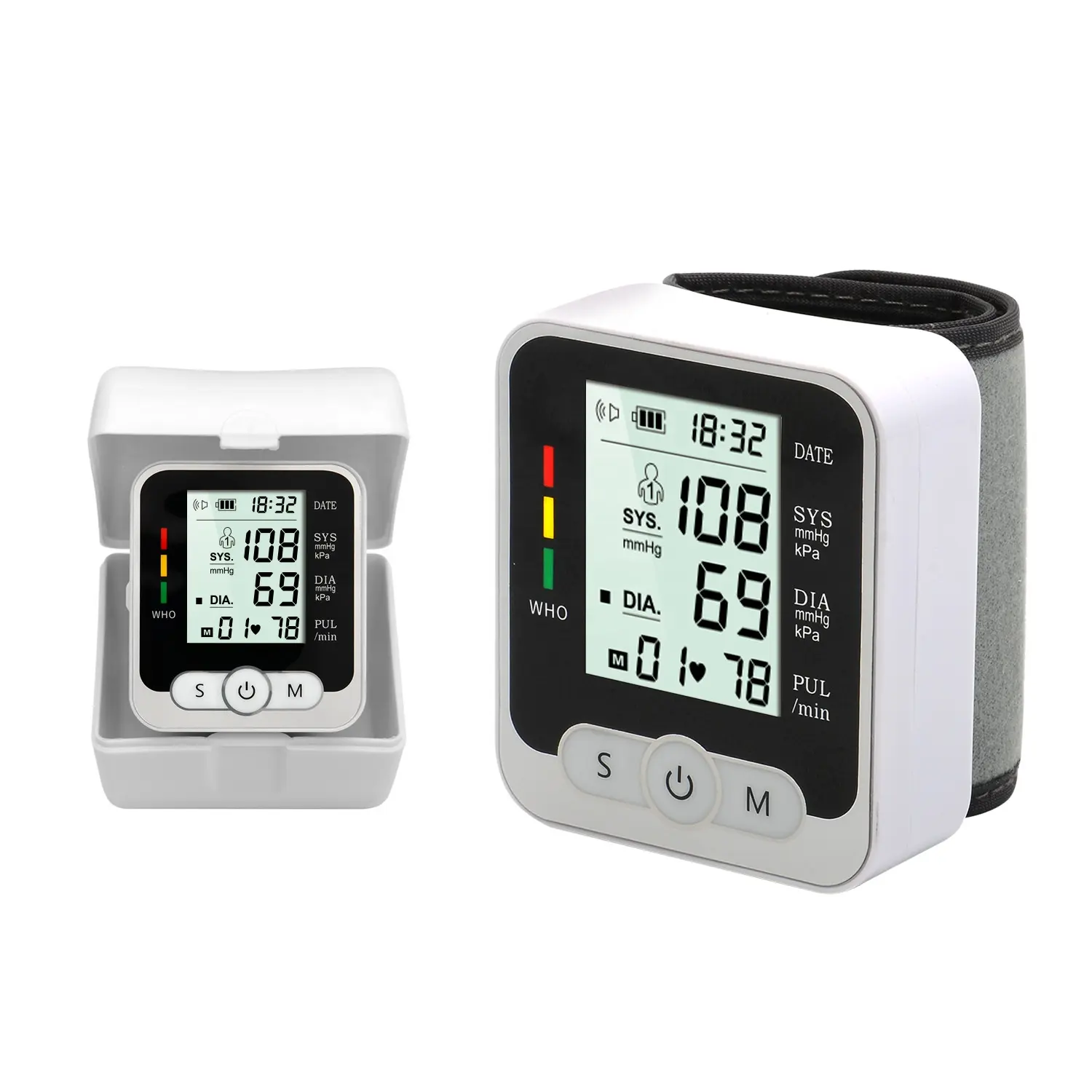 Bluetooth自動デジタル血圧計を備えた血圧血糖および尿酸モニター