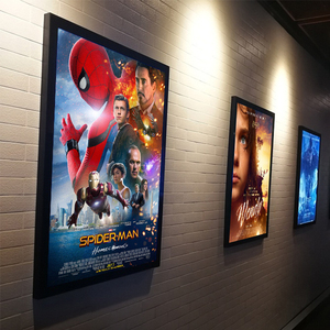 Hộp Đèn Khung nhôm siêu mỏng, Đèn <span class=keywords><strong>Diode</strong></span> độ sáng cao, hộp đèn hiển thị quảng cáo treo tường - Product Image 1