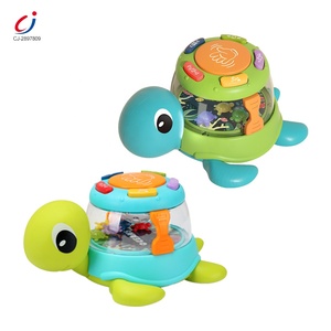Chengji Learning <strong>Toy</strong> Multi-functional Cartoon <strong>B</strong>/O Drum Baby Learning <strong>Toy</strong> Musical Turtle Juguetes Plastic Turtle Electric <strong>Toy</strong> - Product Image 5