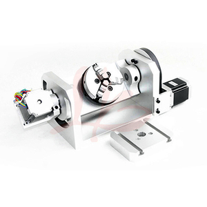Eje giratorio 4 Aixs Eje de rotación de 5 ejes con mandril con mesa para enrutador - Product Image 6