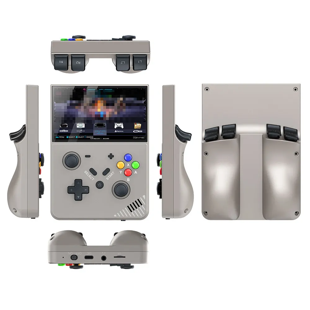 Controle de jogo 3D original R43 Pro Hd de 4.3 polegadas, console de jogos portátil 3D M18 para casa 4K Hd grande PSP PS1 presente para crianças