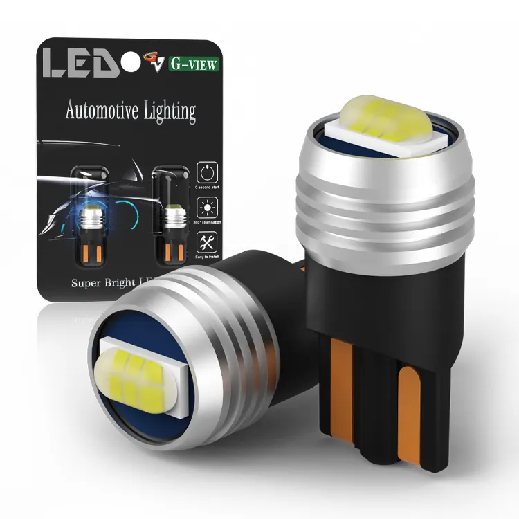 Gview conjunto de lâmpadas led para interior do carro, 194 k, cunha t10, 3000, 168, w5w, 921 para porta, com mapa, para placa de licença