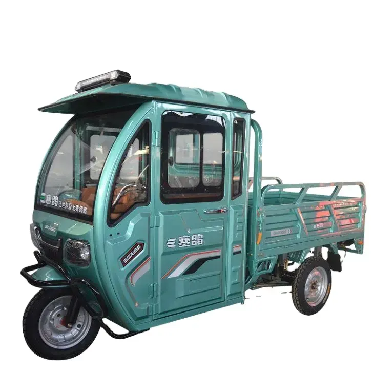 Factory electric motorcycle auto rickshaw for passenger electric tricycle three wheels high quality for cargo