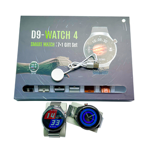 D9-watch 4 con 7 cinghie in pelle di metallo senza fili di gomma caricabatterie BT chiamata grande batteria orologio musicale lettore multifunzione Smart Watch - Product Image 4