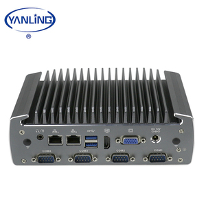 Yanling Mini Itx <strong>X86</strong> <strong>Board</strong> 3855u Dual Core 2 Lan Port <strong>Embedded</strong> Industrial <strong>Computer</strong> for 3G 4G Module - Product Image 1