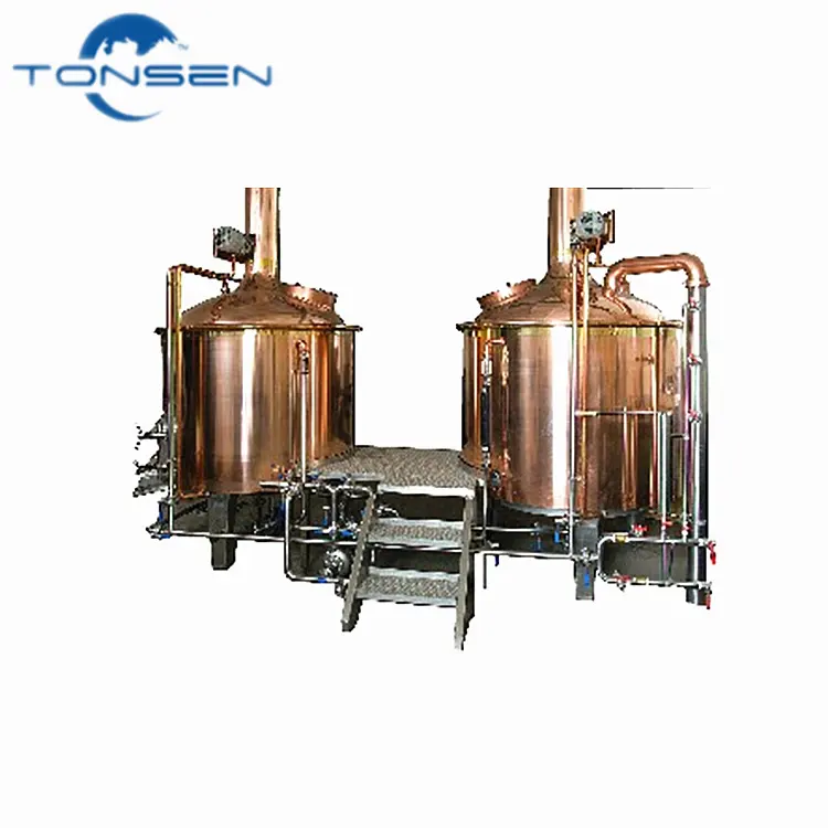 Sistema de fabricação de cerveja, de alta qualidade, artesanato, cerveja/fabricação, equipamentos 10bbl, brewhouse de cobre para venda