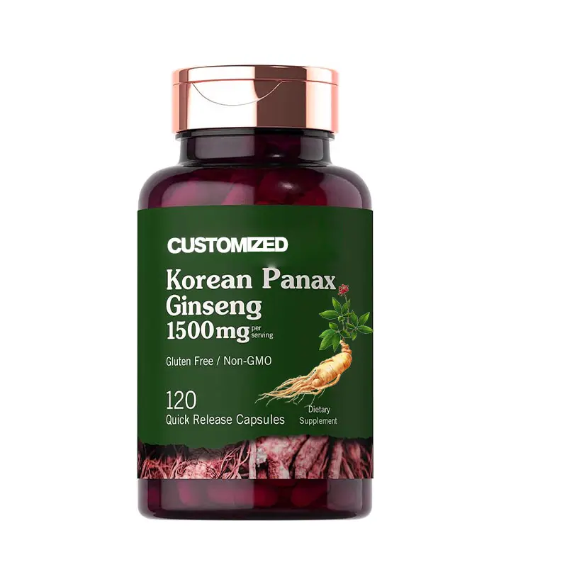 Korean Ginseng Price Herbal Supplement Organic Supply Food Grade Vegetable Quality Korean Red Ginseng Root Extract Powder