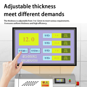 स्वचालित वाणिज्यिक मांस स्लिसर बहु-कार्यात्मक बेकन और हैम डेली स्लिसर पका हुआ गोमांस स्लिसर - Product Image 4