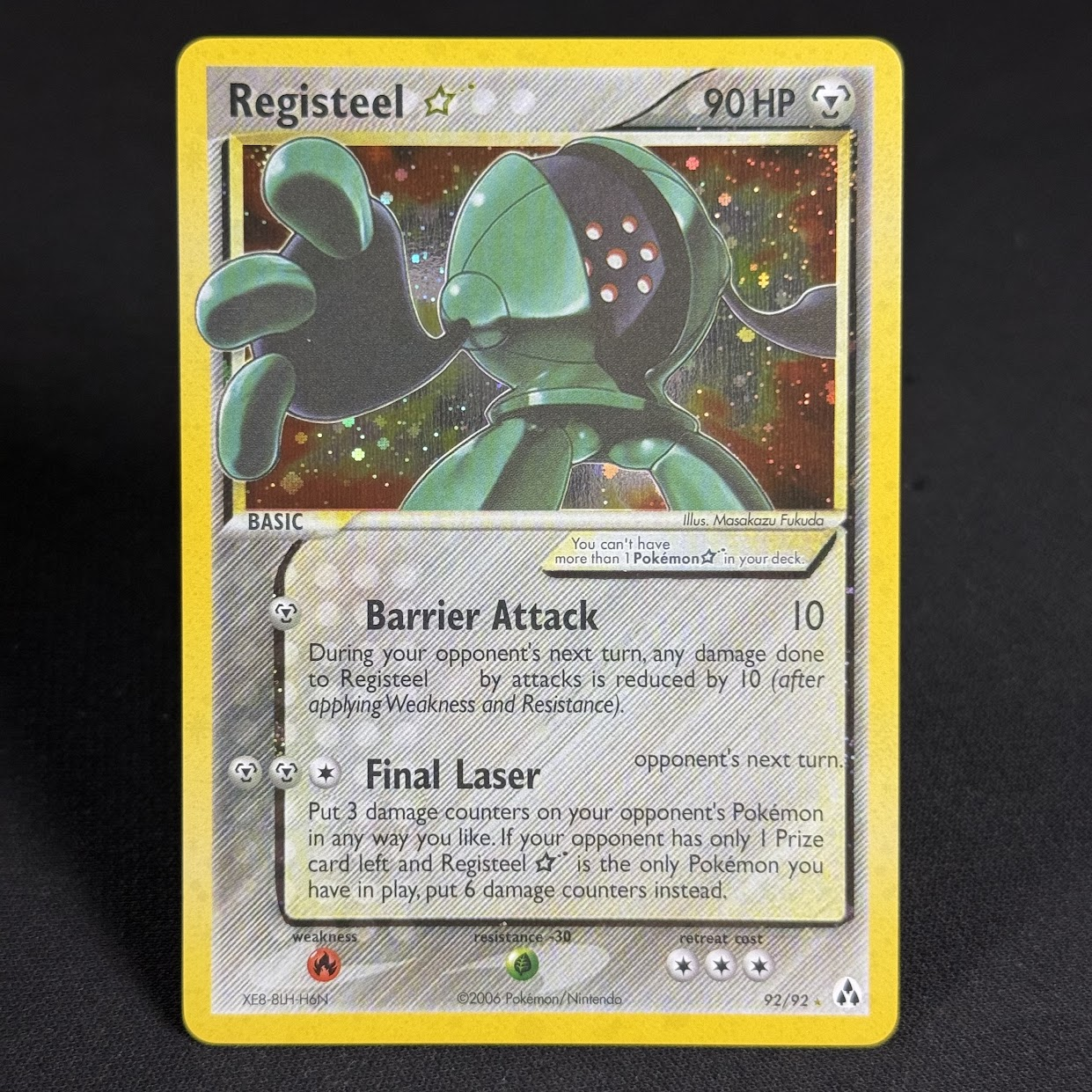 Créateur de légendes Registeel Star (LM)