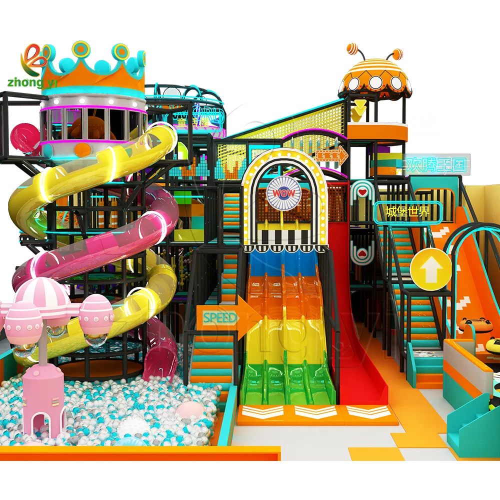 Children Games Soft Play Equipment indoor playground small for kids