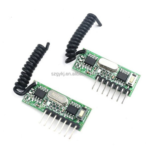 Modulo di ricezione Wireless 433M con decodifica tipo di apprendimento a quattro vie di casa telecomando modulo di ricezione Wireless - Product Image 1