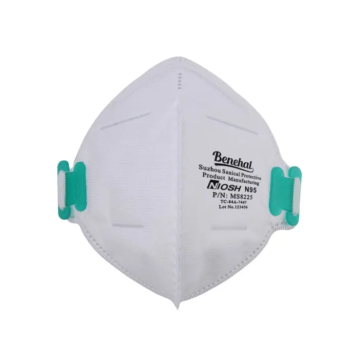 Mascarilla facial no médica PPE N95, máscara respiradora de media cara, portátil, plegable, lista para enviar, gran oferta