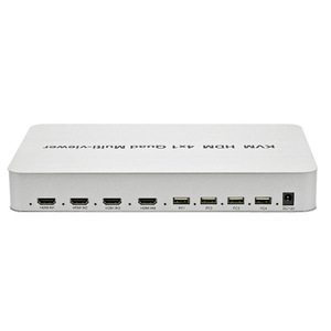 控制1台显示器中的4台计算机HDMl通用串行总线KVM开关多查看器 - Product Image 1