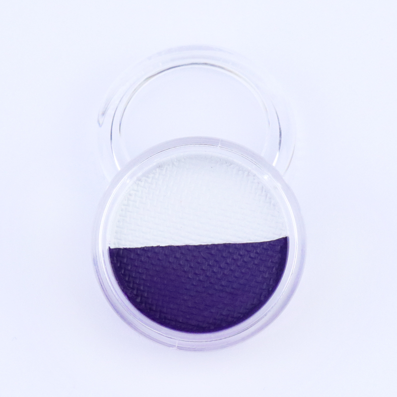 Violet et blanc