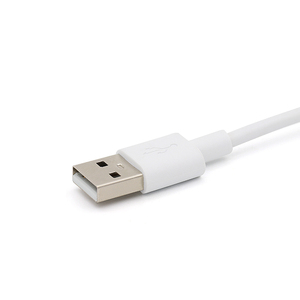 Blanco 24AWG USB 2,0 macho a hembra Cable de cobre puro PVC chaqueta trenza blindaje para ordenador AM CF tipo C Cable de carga USB - Product Image 4