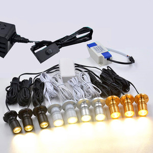 1 ila 2/4/6/8/10/12 adet LED dolap lambası 1w 220v modeli ekran sayaç şarap garaj seti sergi çantası raf spot - Product Image 1