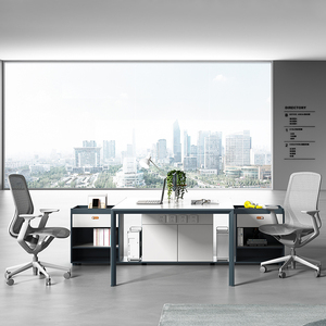 Zitai Muebles de oficina Particiones Cubículos modulares Estación DE TRABAJO Sistema de escritorio Centro de llamadas Escritorio de computadora Mesa de oficina - Product Image 2