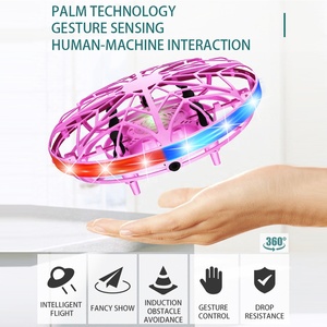 2021 Anti-collision Gesture Controlled Flying UFO Toy Hand Induction Suspension Drone Kid Mini Aircraft Toy Interactive Gift - Product Image 2