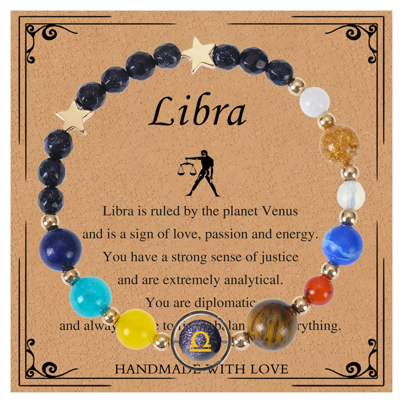 Colorful beads - Libra
