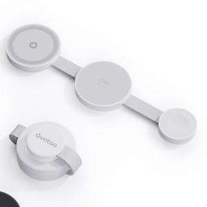 แท่นชาร์จไร้สายแม่เหล็กแบบ3 in 1พับได้แท่นชาร์จสำหรับอุปกรณ์หลายชิ้นของ Apple - Product Image 5