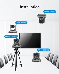 4 k12x NDI HX telecamere Live Streaming telecamera PTZ con ricche interfacce per chiesa/sala riunioni/ - Product Image 5