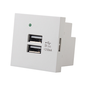 Kart tipi çift bağlantı noktalı USB fonksiyonları gömülü ofis masaüstü USB cep telefonu şarj USB modülü 5V2.1A - Product Image 1