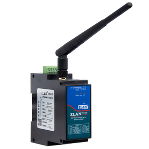 Servidor serie RS485 a WIFI Rail Comunicación de red industrial inalámbrica Modbus TCP a módulo RTU MQTT Iot Gateway ZLAN7110M