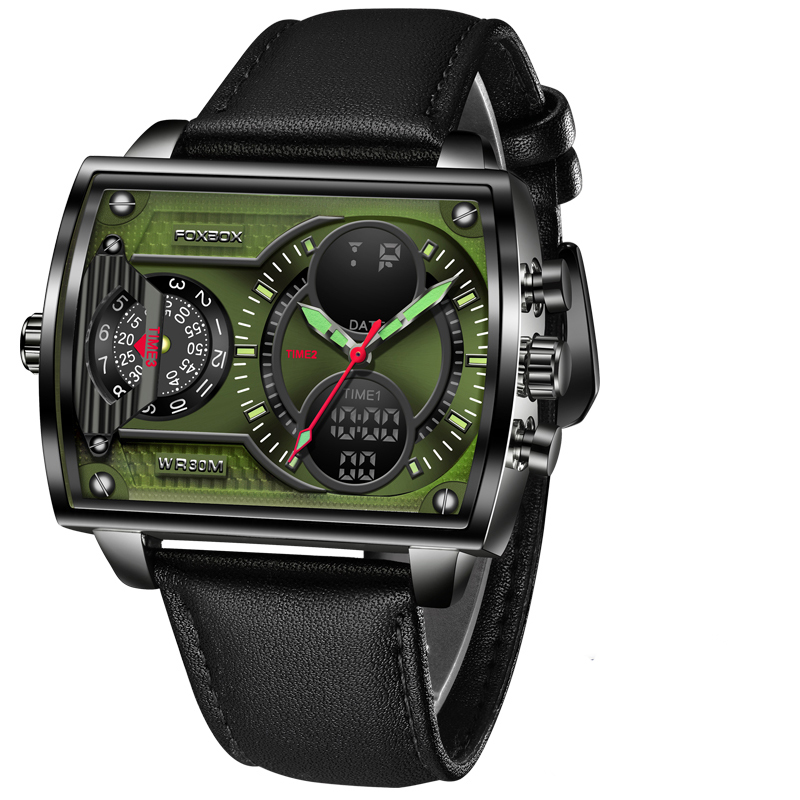 black green