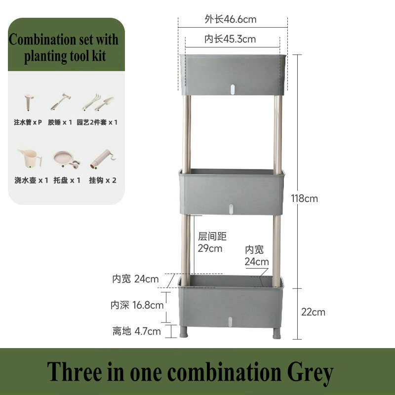 Combinaison trois en un Gris