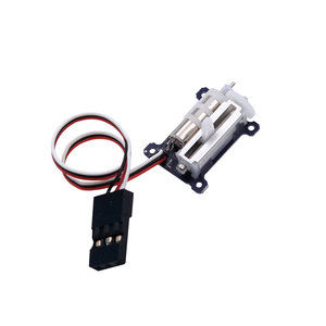 RC mikro Servo - 2 adet Mini uçak için 9mm 1.5g dijital çekirdeksiz Servo yükseltme (JR-sol taraf)