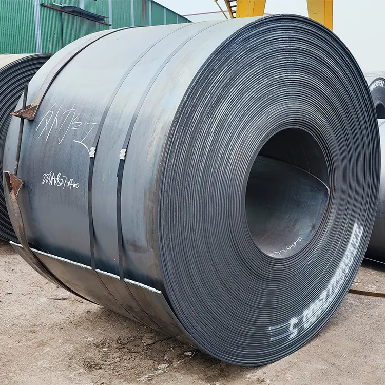 Venta al por mayor Q345 S235jr Spcc Leve Carbon Black Steel Sheet Coil Lista de precios