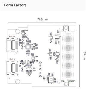 ALINX FH1159 FMC HPC Interface <strong>to</strong> 4K <strong>HDMI</strong> Video <strong>Input</strong> <strong>Output</strong> Module HPC FMC Board Interface <strong>Adapter</strong> Board FMC Daughter Board - Product Image 5