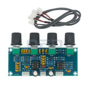 XH-A901 dijital güç amplifikatörü kurulu destekleyen DC ton yüksek ve düşük bas ayarı Tuning kurulu ön seviye kurulu - Product Image 4