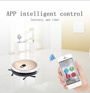 Ứng dụng wifi điều khiển từ xa Robot chức năng khô ướt tự động làm sạch hồng ngoại điều hướng hộ gia đình khách sạn sử dụng pin cắm EU - Product Image 2