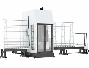 Dọc tự động CNC Kính khoan máy phay CNC dọc Kính arris máy với công cụ kim cương arrise cạnh sắc nét - Product Image 1
