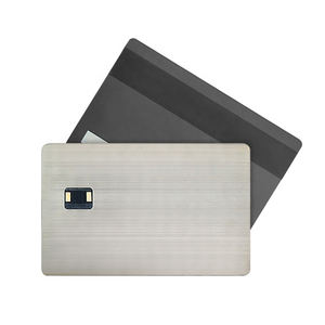 Carta di credito java metal carta doppia interfaccia vuota prezzo di fabbrica - Product Image 5