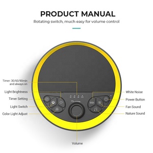 เครื่องสร้างเสียงคลื่นระบบเสียงสีขาวสำหรับเพื่อนบ้านที่มีเสียงดัง - Product Image 5