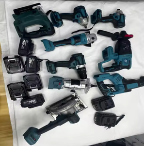 Akülü elektrikli tornavida çok kafa elektrikli matkap takım güç aracı pil matkap darbe anahtarı fırçasız Motor aracı Combo Set - Product Image 2