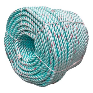 Suministro directo de fábrica de alta tenacidad de 3 hilos trenzados 4mm 6mm 8mm 12mm PP cuerda trenzada para embalaje duradero y resistente 5 años - Product Image 2