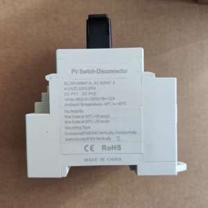 DS1-32 DinレールソーラーPV Dc切断スイッチ32aアイソレータスイッチ1000V DCアプリケーション用 - Product Image 3