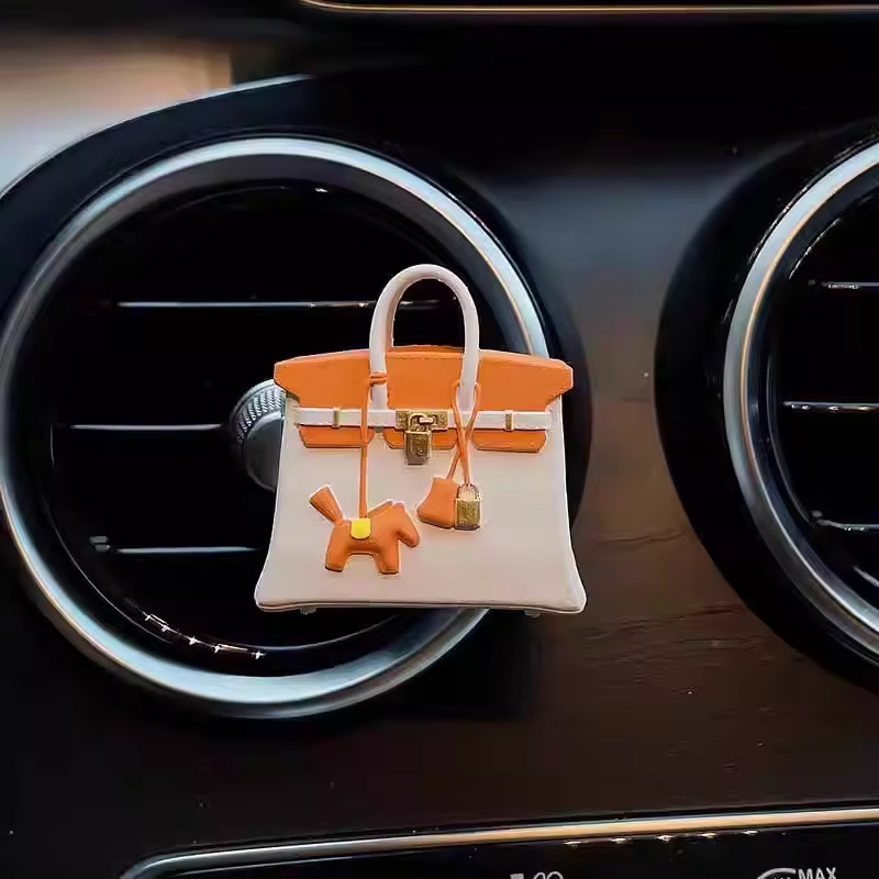Milk coffee orange pony bag