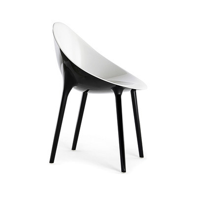 Chaise noire et blanche-555085