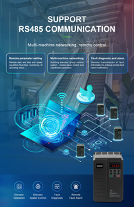 CKMINE 0,75-30kW inversor de frecuencia de ascensor controlador de piezas de elevación de bucle abierto 220V 380V VFD unidad de freno de accionamiento del Motor Control UPS - Product Image 3