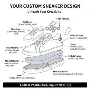 Xinzirain biểu tượng tùy chỉnh ren lên hiện đại techwear sọc vải đệm duy nhất Sneaker thể thao Chunky Giày sản xuất - Product Image 2